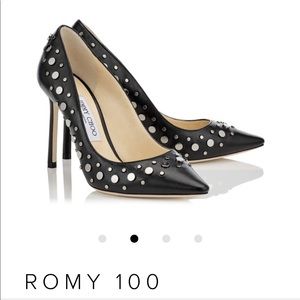 Jimmy Choo - romy heels (anthracite)